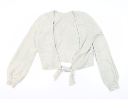 Abercrombie & Fitch Women's Ivory Cardigan, Medium
