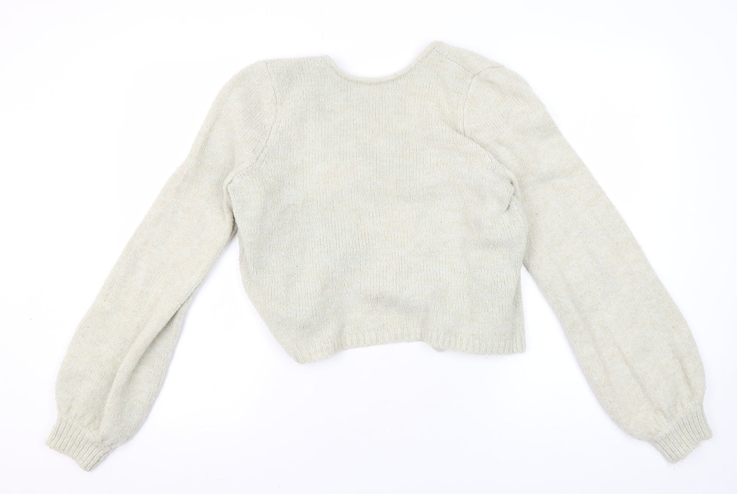 Abercrombie & Fitch Women's Ivory Cardigan, Medium