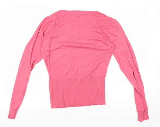 Womens UK Size M Great Plains Pink Pullover Jumper