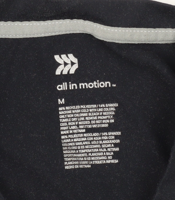 All in Motion Black Men's T-Shirt M