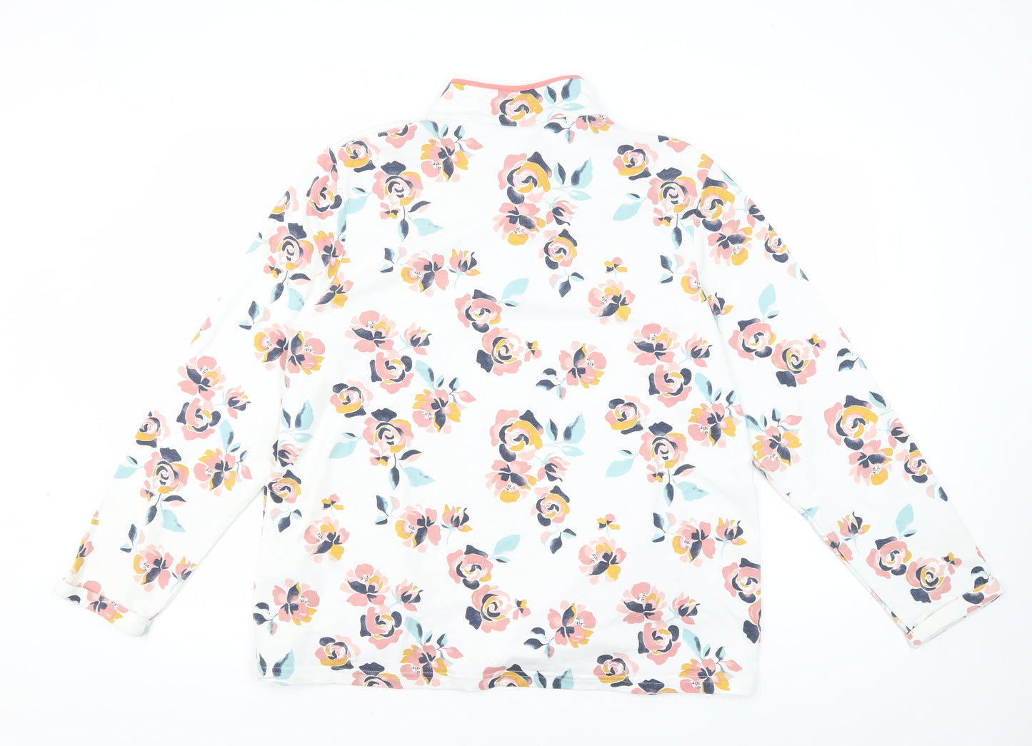 Damart Multicoloured Floral Pullover - Women's L