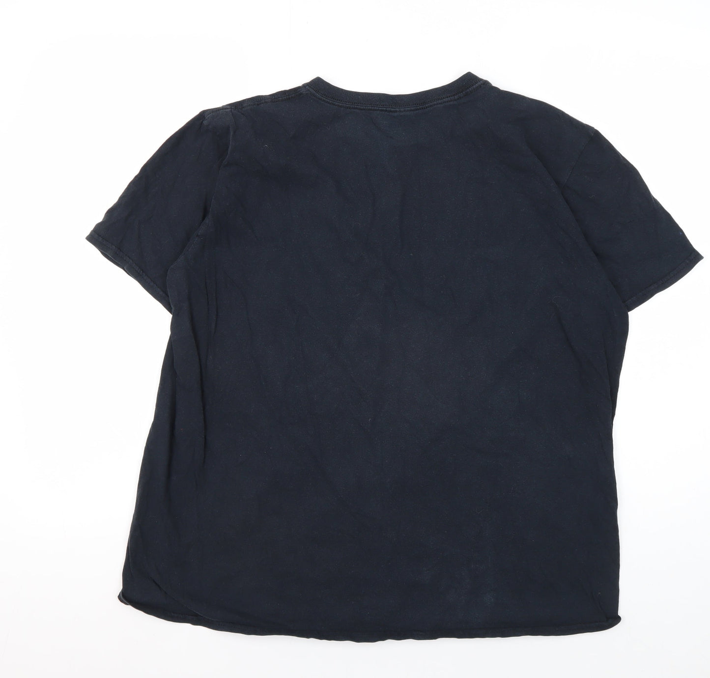 Marvel Captain America Men's Black T-Shirt M