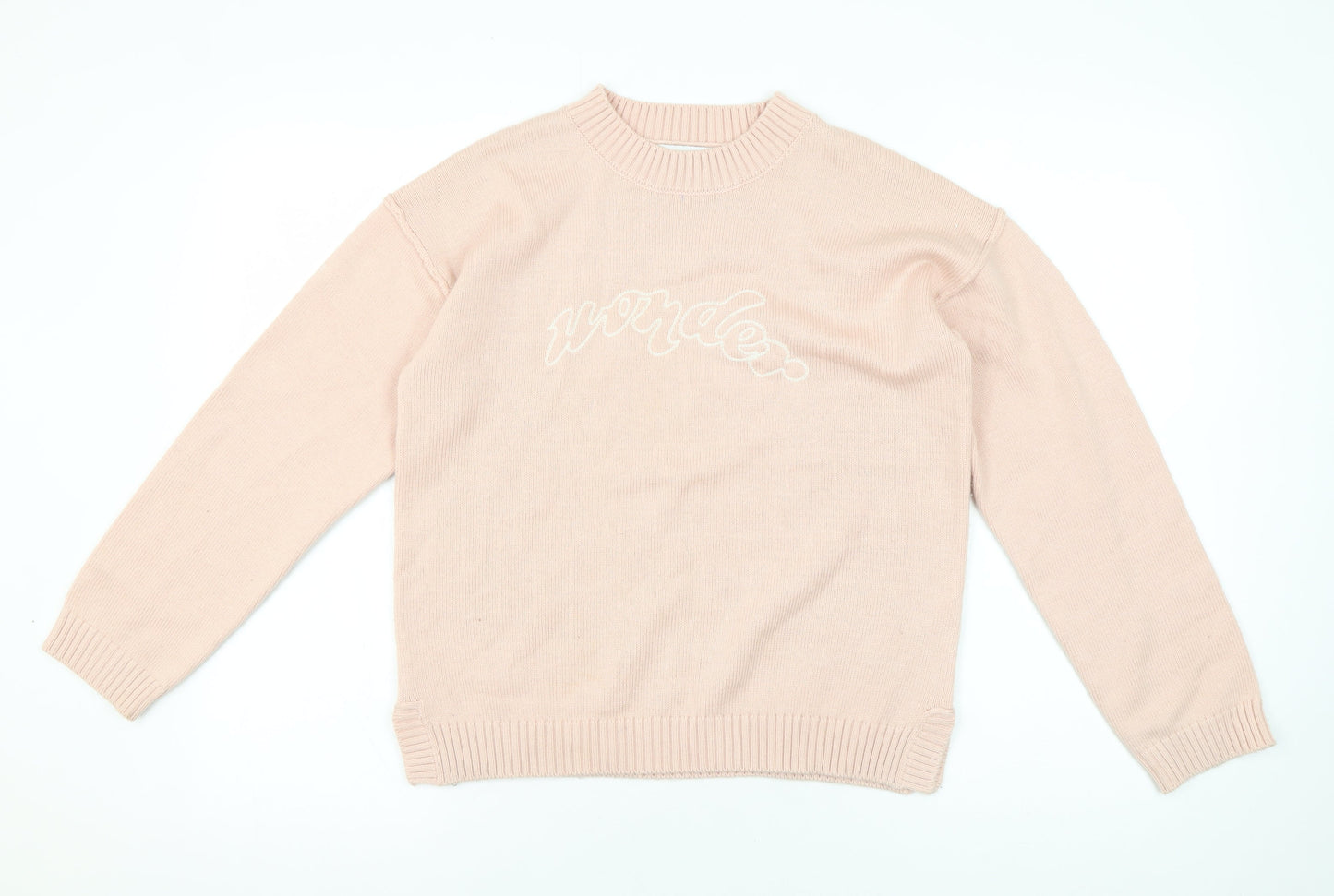 Mint Velvet Girls Pink Pullover Jumper, Long Sleeve, 11 Years