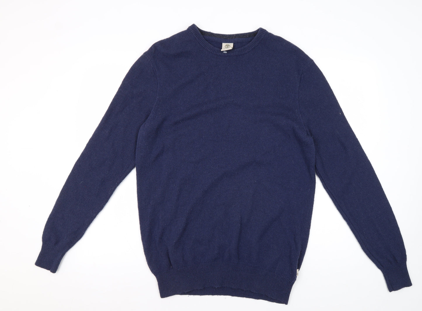 Timberland Men's Blue Crew Neck Pullover Jumper, M