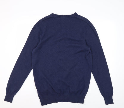 Timberland Men's Blue Crew Neck Pullover Jumper, M