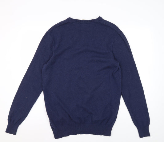 Timberland Men's Blue Crew Neck Pullover Jumper, M