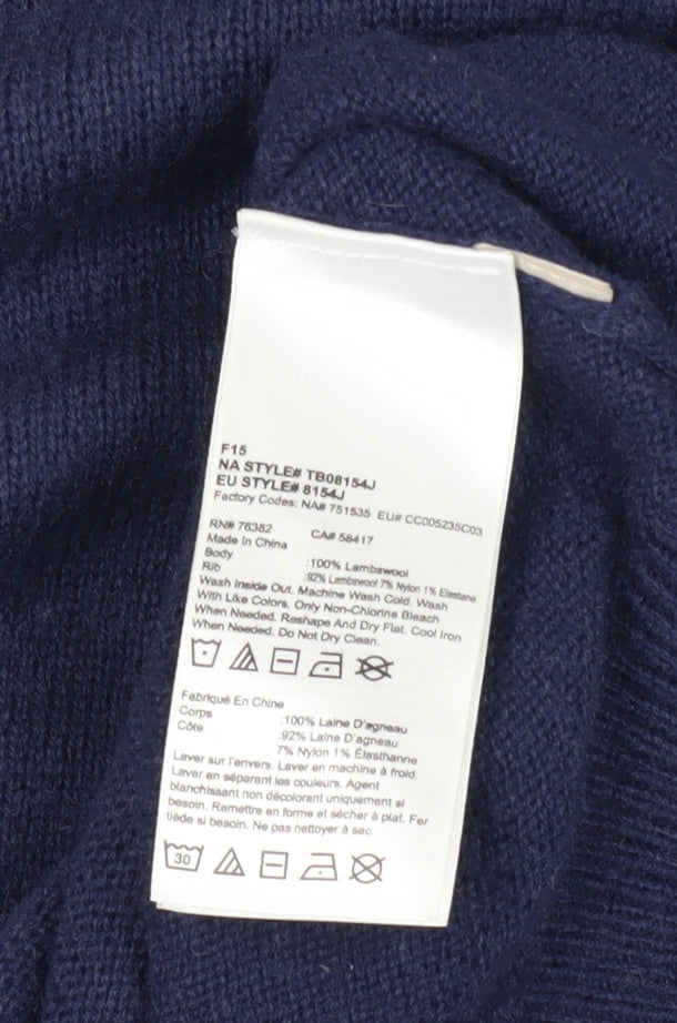 Timberland Men's Blue Crew Neck Pullover Jumper, M