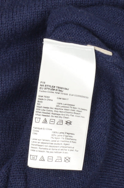 Timberland Men's Blue Crew Neck Pullover Jumper, M