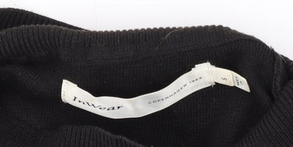 Womens UK Size S InWear Black Tunic Jumper