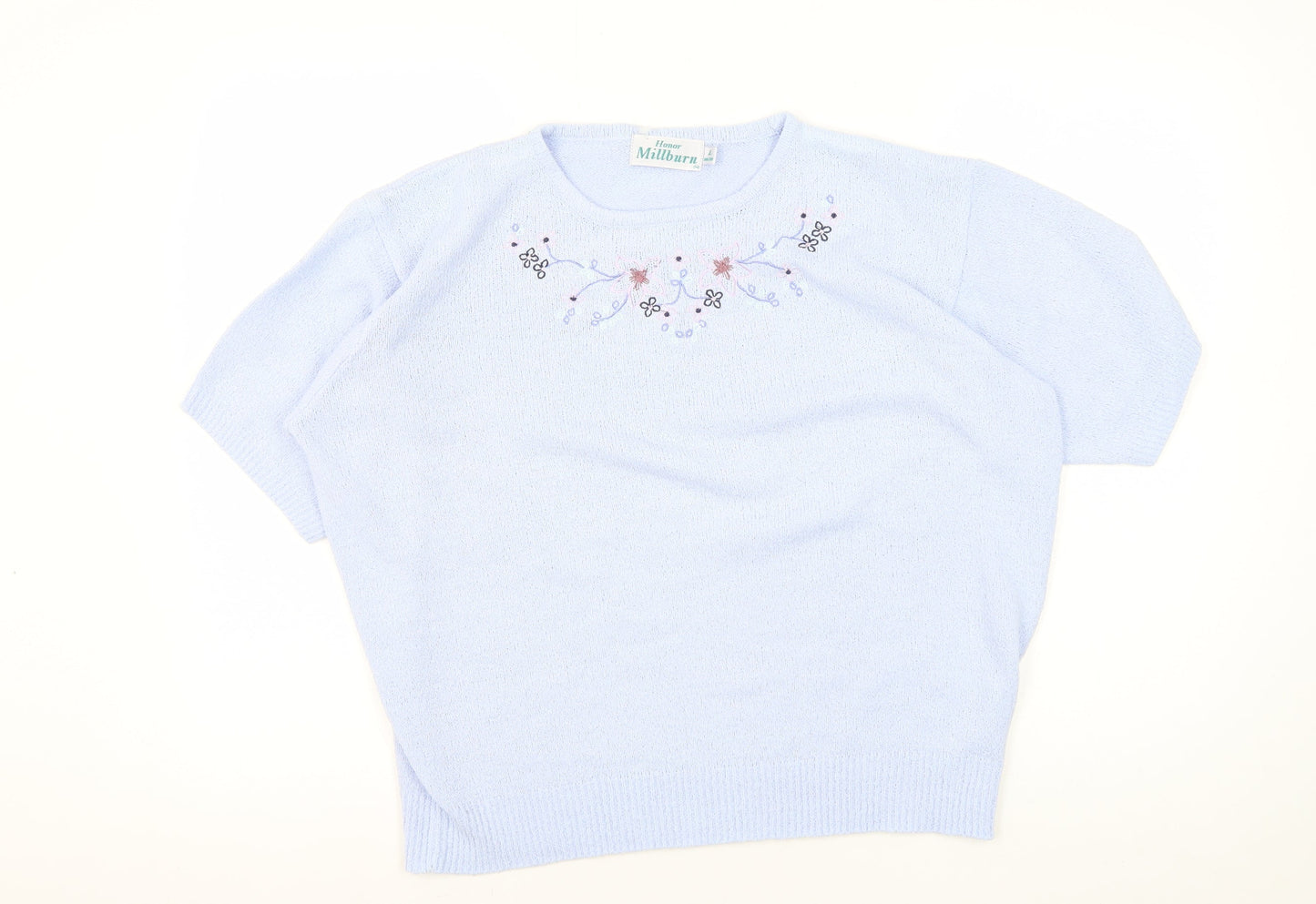 Womens UK Size L Honor Millburn Blue Pullover Jumper