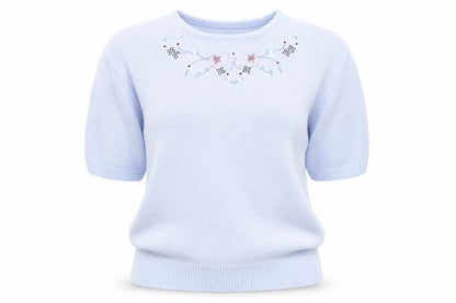 Womens UK Size L Honor Millburn Blue Pullover Jumper