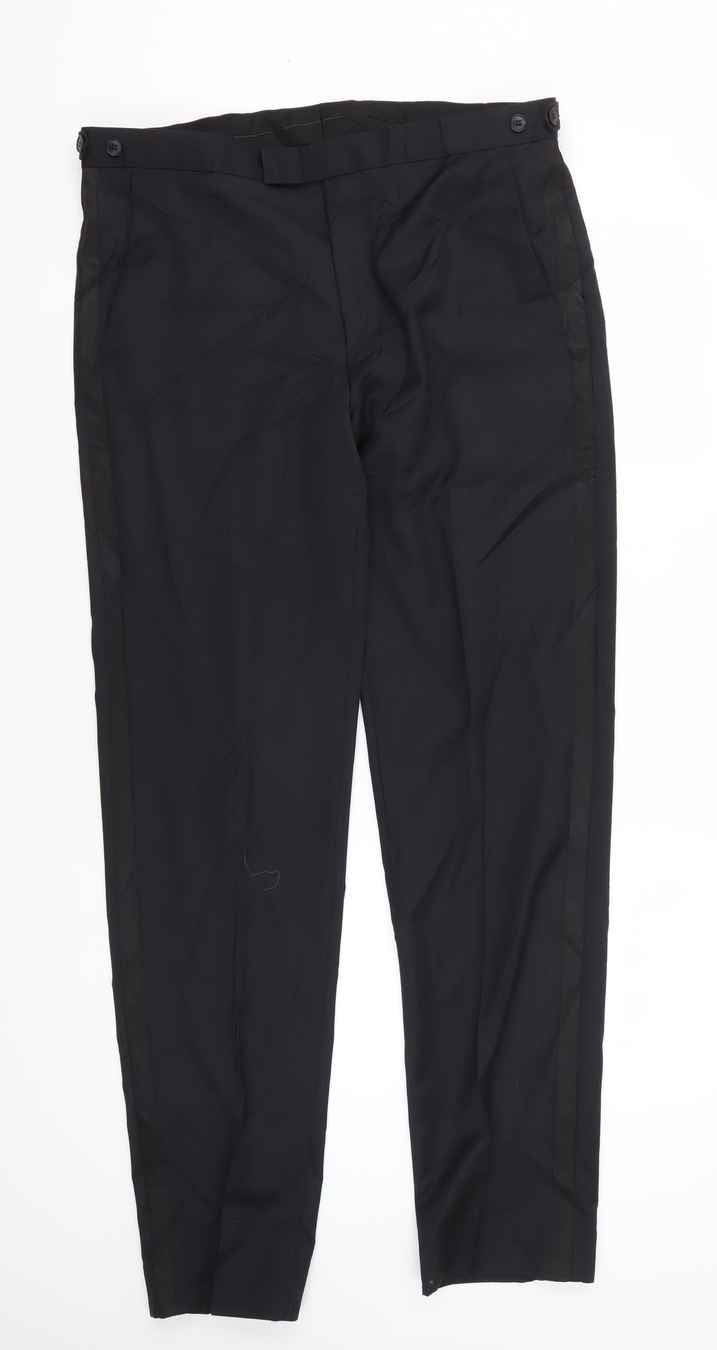Marks and Spencer Men's Black Dress Pants, Size 34