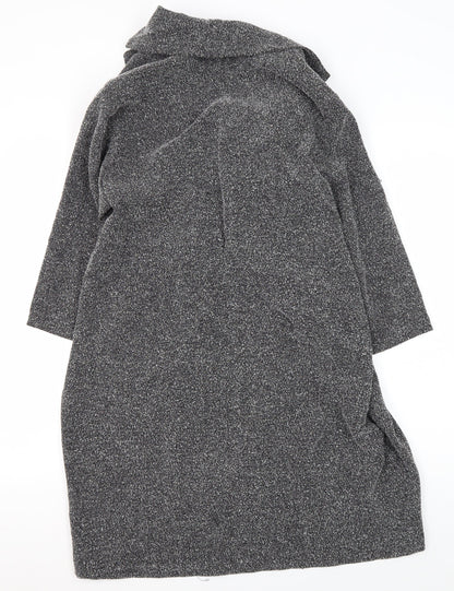 Katka Rosanna Women's Grey Mid-Length Coat XS