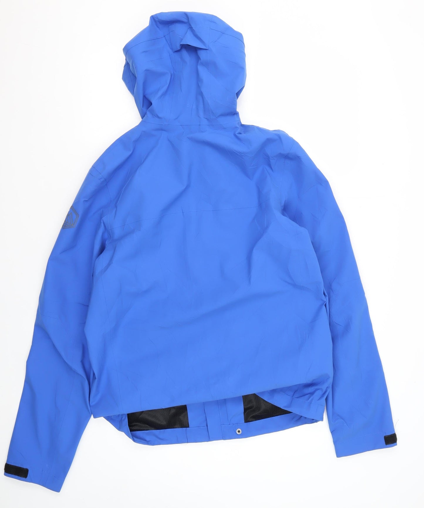 Mens UK Size S Marks and Spencer Blue Rain Coat