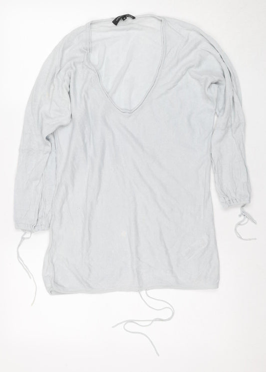Womens UK Size M Great Plains Blue Basic Blouse