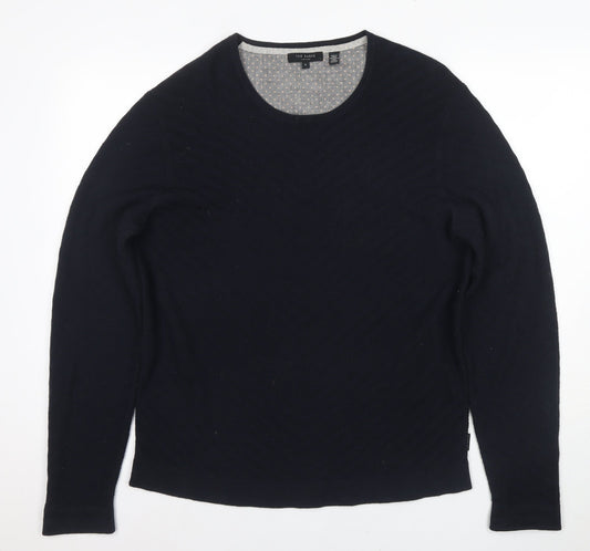 Ted Baker Men's Black Pullover Jumper Size S