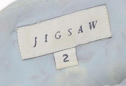 Jigsaw Women's Blue Floral Slip Dress, Size 2