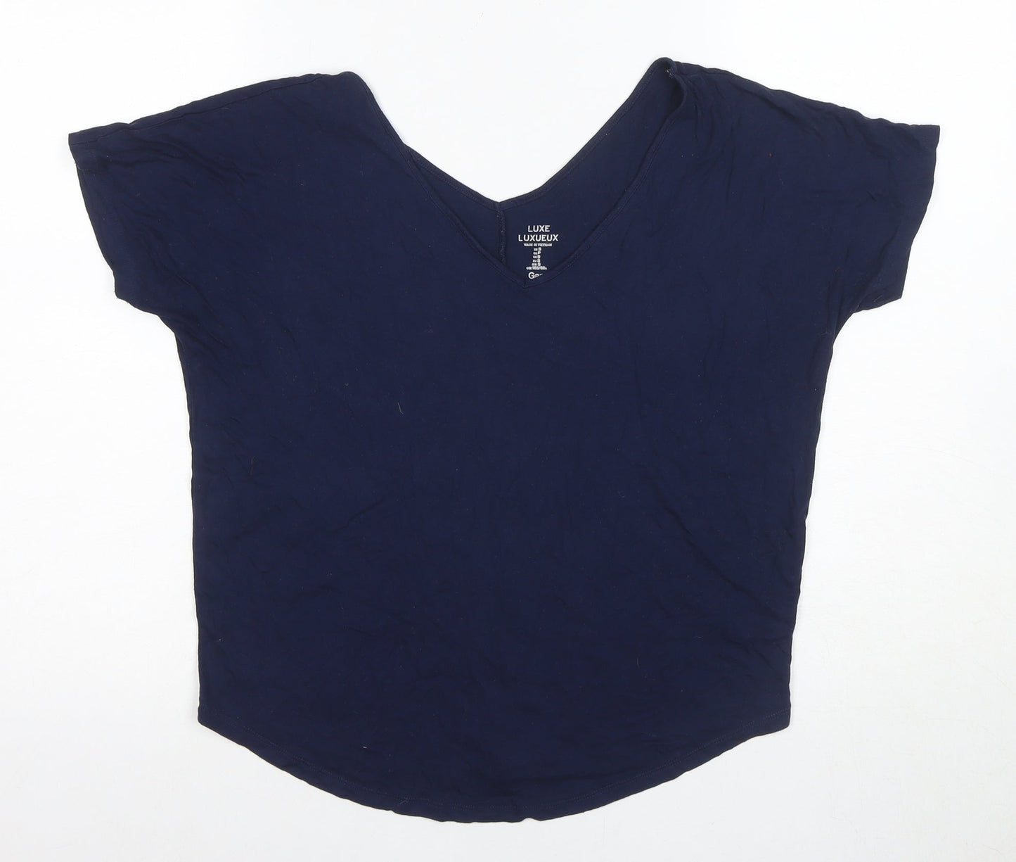 Gap Women's Blue Basic T-Shirt, Size S