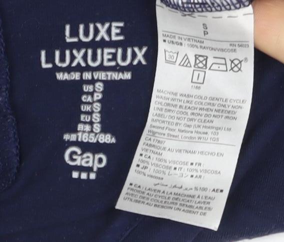 Gap Women's Blue Basic T-Shirt, Size S