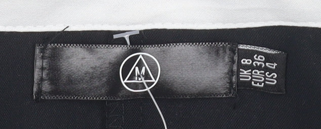 Missguided Stylish Women's Black Polyster Playsuit, Size 8