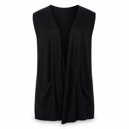 Womens UK Size 8 Capsule Black Cape Jumper