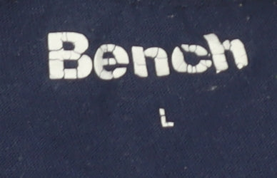 Mens UK Size L Bench Blue  T-Shirt