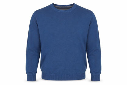 Mens UK Size XL Marks and Spencer Blue Pullover Jumper