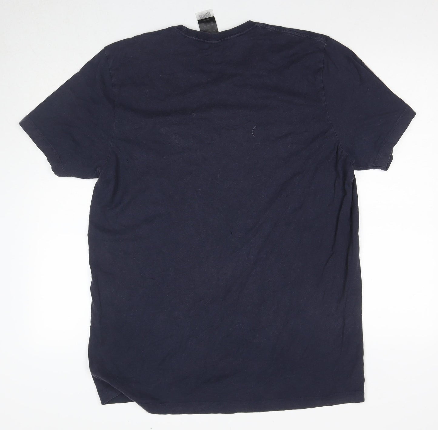 Adidas Men's Blue XL Graphic Print T-Shirt