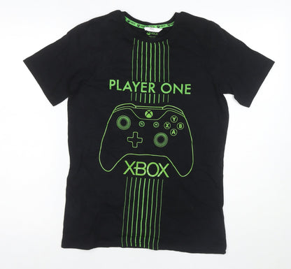 Marks and Spencer Boys Black Xbox Graphic T-Shirt 10-11 Years