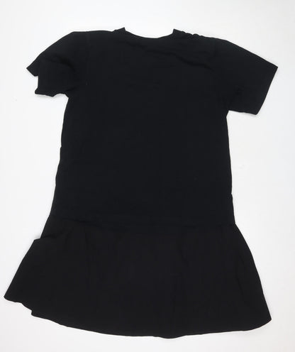 COS Women's Black Short Sleeve Dress, Size 6