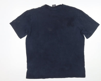 Mens UK Size XL Champion Blue  T-Shirt