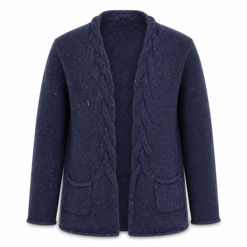 Womens UK Size S Tulchan Blue Cardigan Jumper