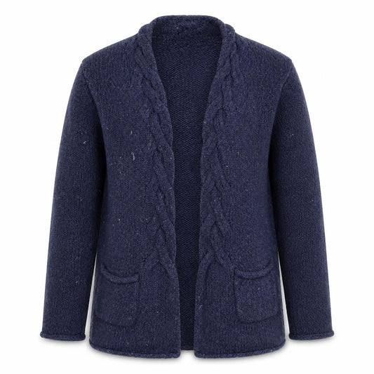 Womens UK Size S Tulchan Blue Cardigan Jumper