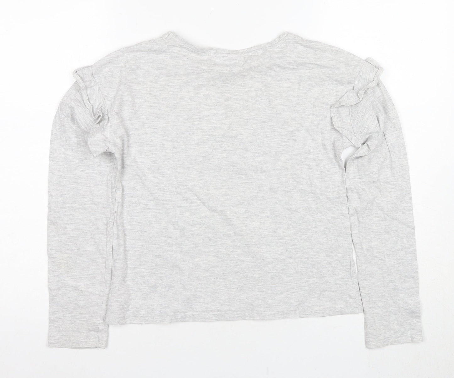 Tu Girls Harry Potter Grey Long Sleeve T-Shirt, Size 12