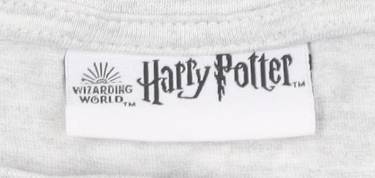 Tu Girls Harry Potter Grey Long Sleeve T-Shirt, Size 12