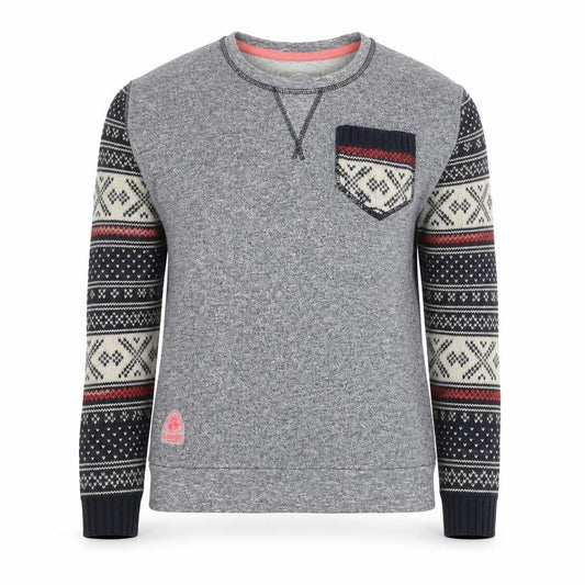 Womens UK Size S Superdry Grey Pullover Jumper
