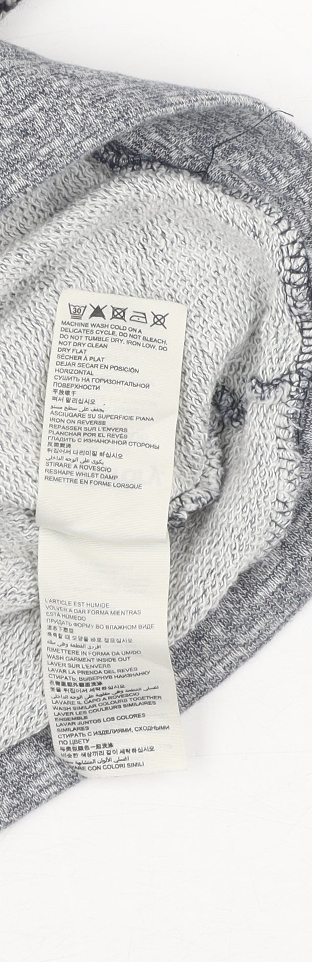 Womens UK Size S Superdry Grey Pullover Jumper