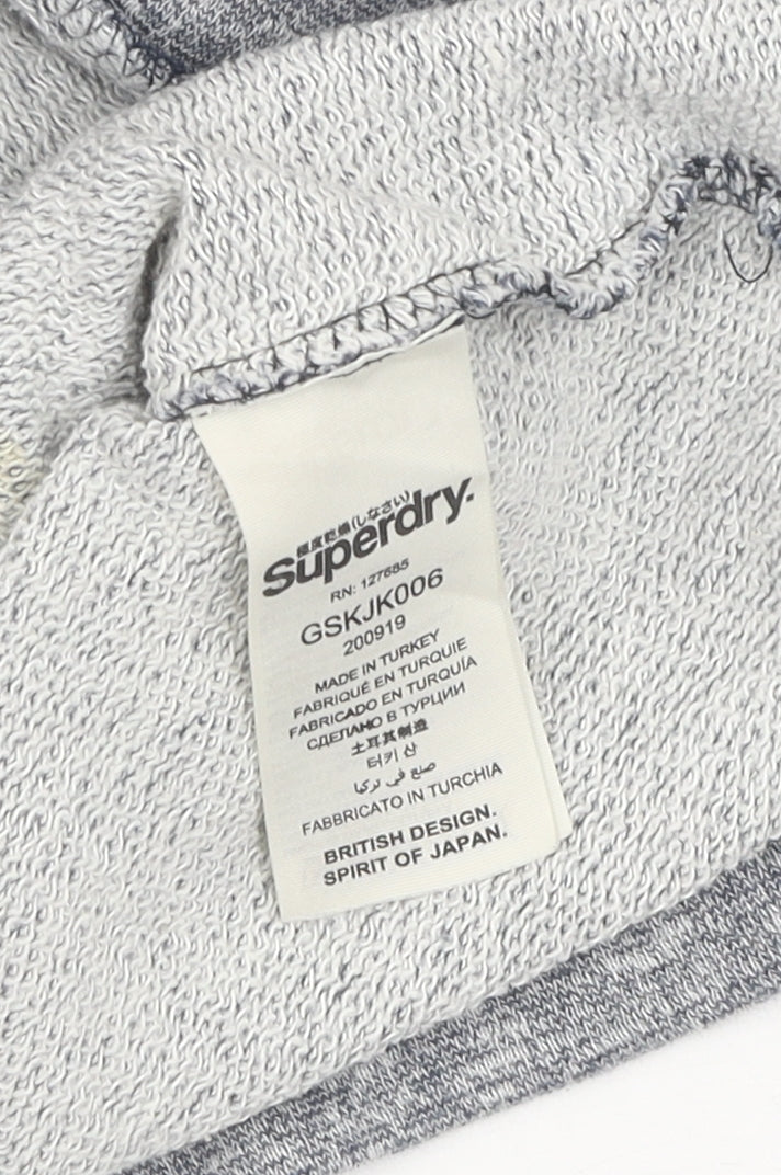 Womens UK Size S Superdry Grey Pullover Jumper