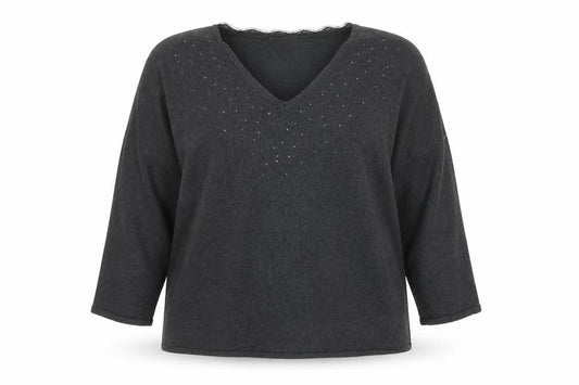 Verve amí Women's Black L Pullover Jumper
