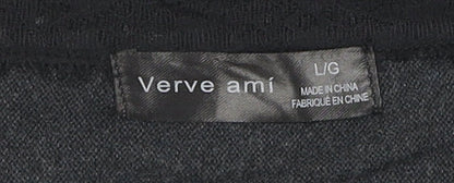 Verve amí Women's Black L Pullover Jumper