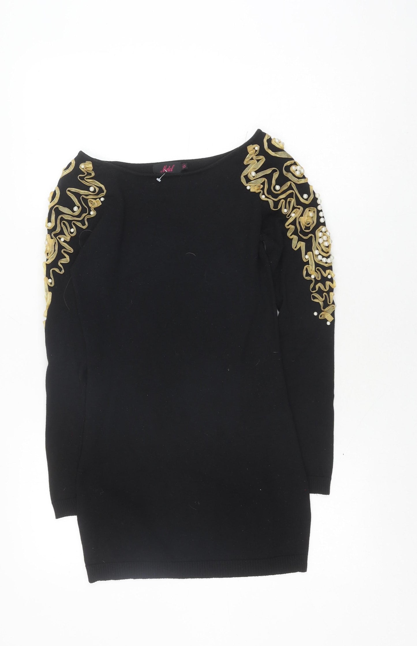 Motel Women's Black Pullover Jumper XS