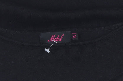 Motel Women's Black Pullover Jumper XS
