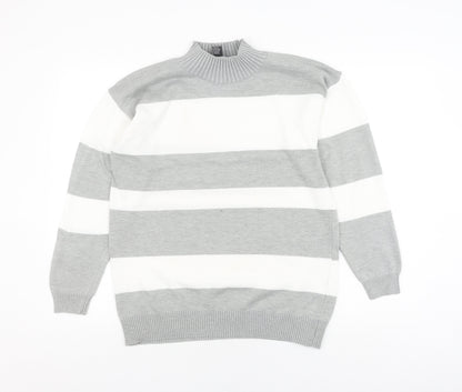 Womens UK Size S Cashel Grey Pullover Jumper