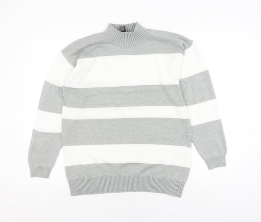 Womens UK Size S Cashel Grey Pullover Jumper