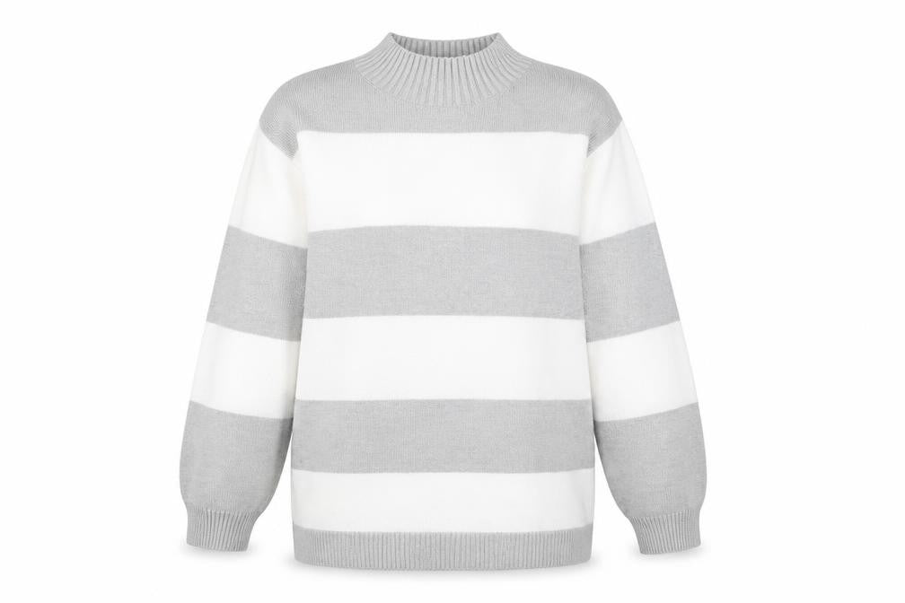 Womens UK Size S Cashel Grey Pullover Jumper