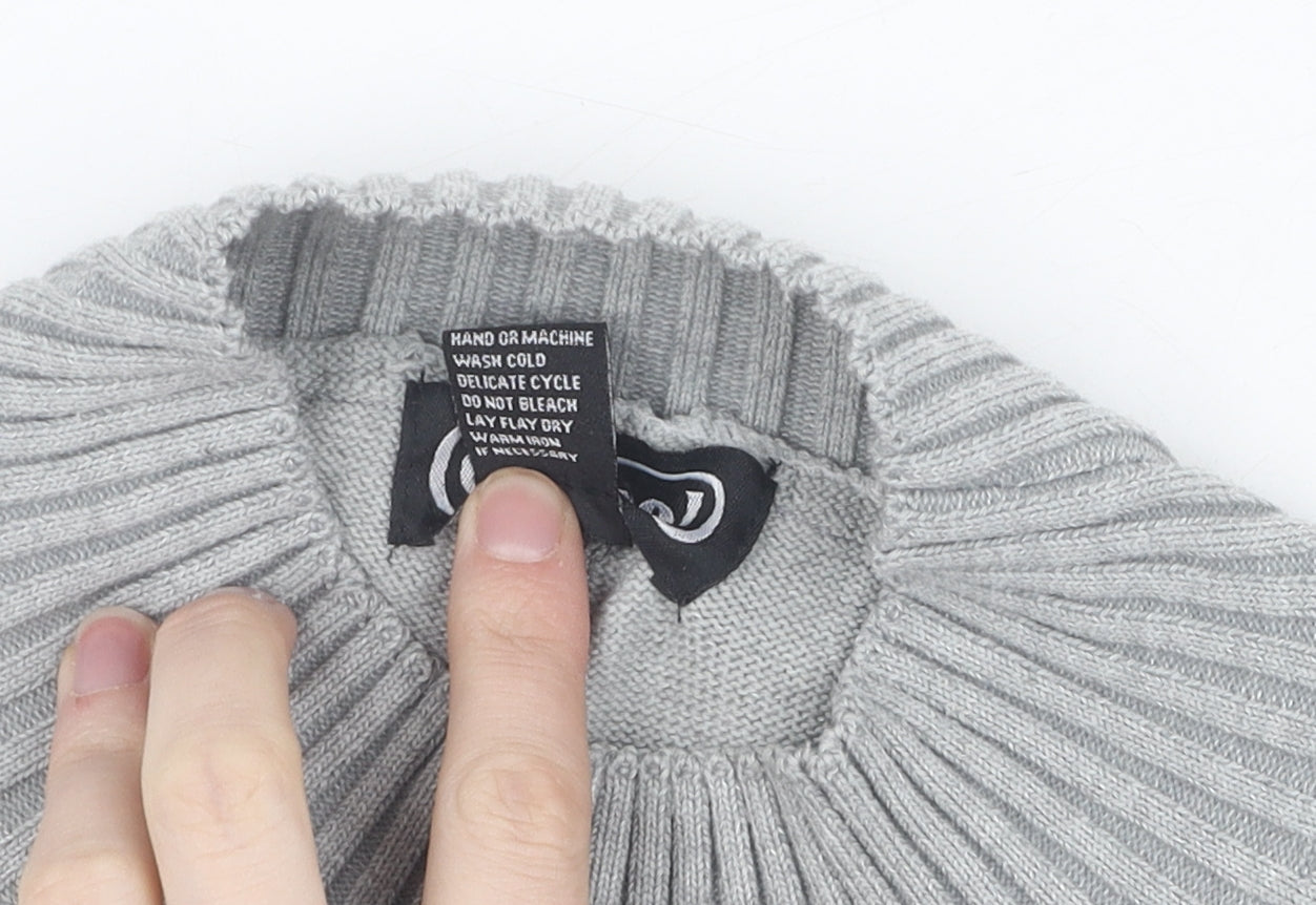 Womens UK Size S Cashel Grey Pullover Jumper