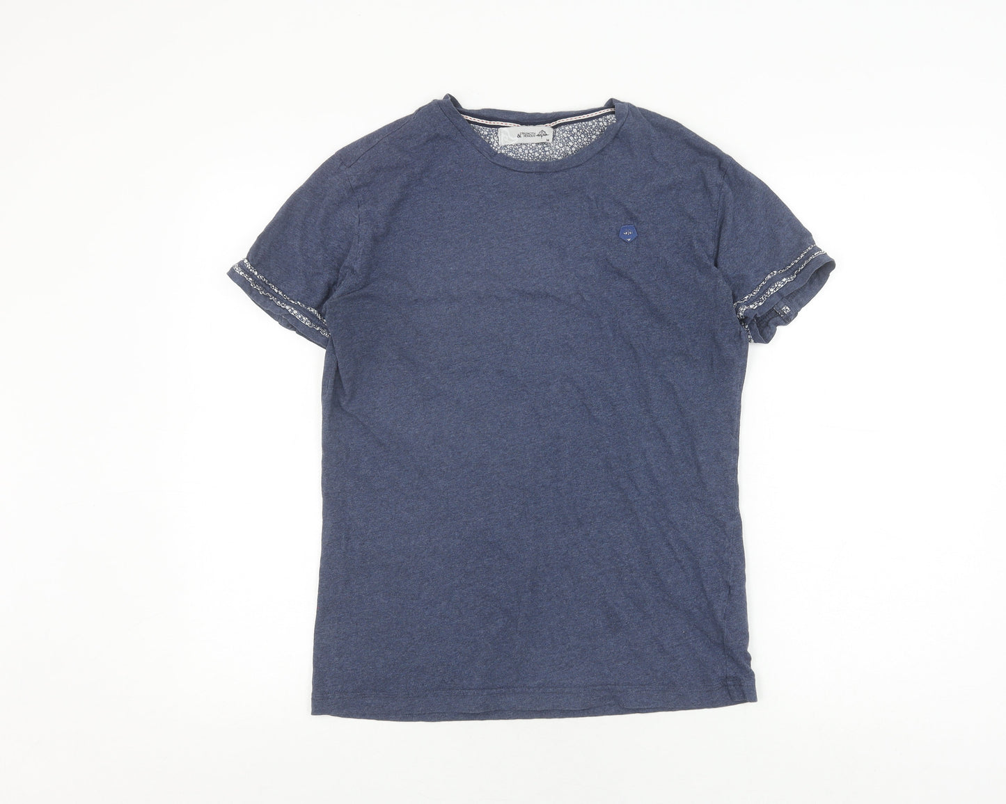 Strength & Honour Men's Blue Crew Neck T-Shirt M