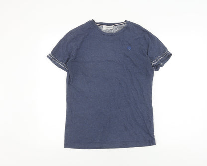 Strength & Honour Men's Blue Crew Neck T-Shirt M