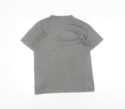 Quiksilver Boys Gray Graphic T-Shirt Size 14 Years