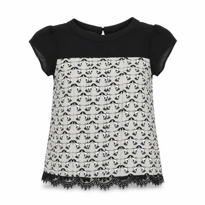 Womens UK Size 8 k&d London Black  Blouse
